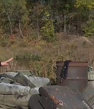 A group of Omaha residents has banded together to clean up a park so children have a clean and safe place to play./Credit:	WOWT