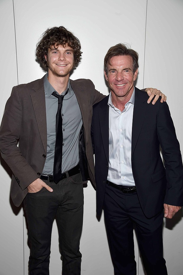 Jack Quaid didn't want help from his dad, Dennis Quaid.
Credit:	Dimitrios Kambouris/Getty Images