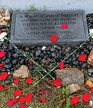 About 80 people attended the event presented by the Sacred Ground Historical Reclamation Project commemorating the unsuccessful 1800 revolt led by Gabriel Prosser, a blacksmith enslaved in Henrico County.