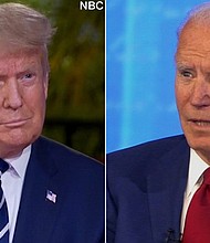 More people watched Biden on ABC than Trump on NBC, MSNBC and CNBC.
Credit:	NBC/ABC