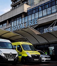 The UK government has signed a contract for the first human challenge studies for the novel coronavirus, in which healthy volunteers are deliberately infected with the virus in a controlled setting, and some receive an experimental vaccine. The trials will be held at the Royal Free hospital in London./Credit:	TOLGA AKMEN/AFP via Getty Images