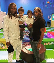 Rapper Fetty Wap posted this picture of his brother, Twyshon Depew, on Instagram. Depew, 26, was shot and killed in New Jersey last week, according to a press release from the Passaic County Prosecutor's Office./Credit:	From Fetty Wap/Instagram