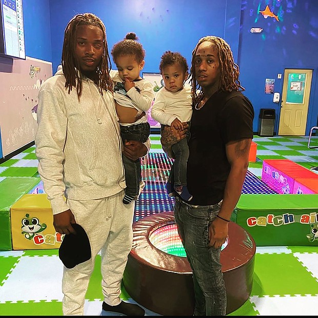 Rapper Fetty Wap posted this picture of his brother, Twyshon Depew, on Instagram. Depew, 26, was shot and killed in New Jersey last week, according to a press release from the Passaic County Prosecutor's Office./Credit:	From Fetty Wap/Instagram