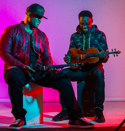 Black Violin, the classical-meets-hip- hop duo of Kev Marcus and Wil Baptiste, announced Give Thanks, their debut holiday album will ... Black Violin, the classical-meets-hip- hop duo of Kev Marcus and Wil Baptiste, announced Give Thanks, their debut holiday album will ...