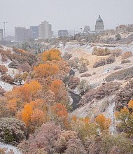 The temperature at the Salt Lake City International Airport dropped to 20 degrees Monday morning, breaking a record low set 142 years ago.
Credit:	KSL