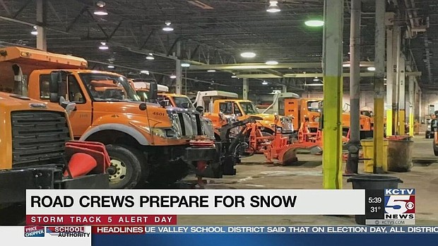 There were fewer crews out on the roads to combat the winter weather due to budget cuts.
Credit:	KCTV KSMO