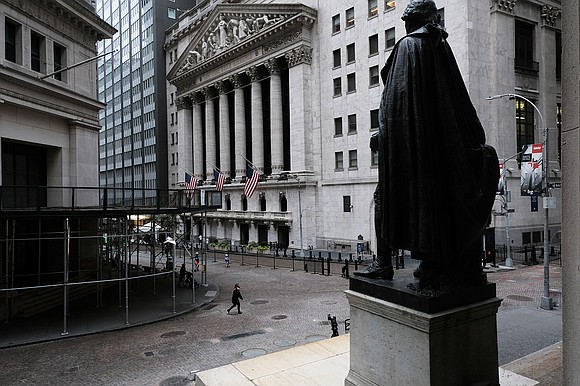 Wall Street is tumbling on Monday as coronavirus, Washington intransigence and earnings weigh on the market.