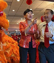 Cam Vuong, right, says his restaurant business is breaking even but he admits he's struggling.
Credit:	Courtesy of Cam Vuong