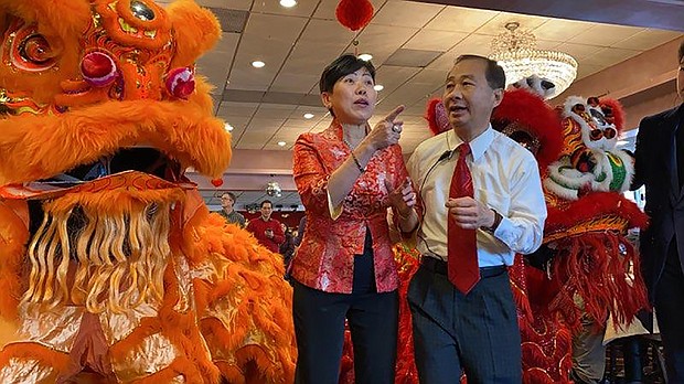 Cam Vuong, right, says his restaurant business is breaking even but he admits he's struggling.
Credit:	Courtesy of Cam Vuong