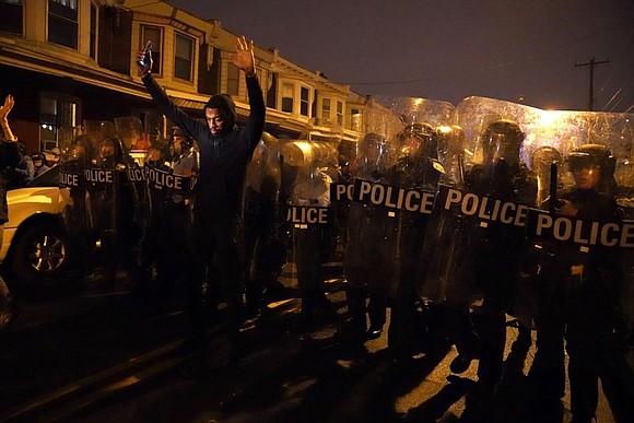 More than a dozen people were arrested and more than 30 officers injured in protests stemming from the police shooting ... More than a dozen people were arrested and more than 30 officers injured in protests stemming from the police shooting ...