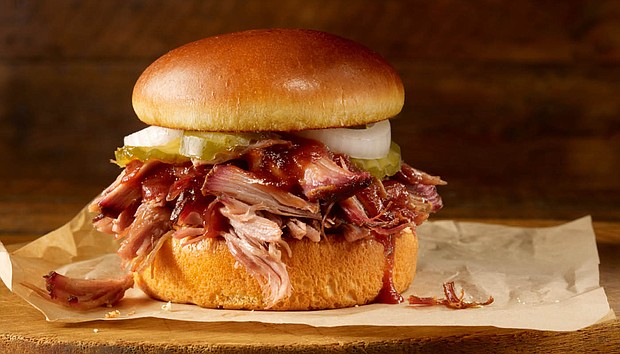 Dickey's Pull Pork Sandwich