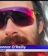 Caption:	Connor O'Reilly has been a cyclist for a long time.
Credit:	WBZ