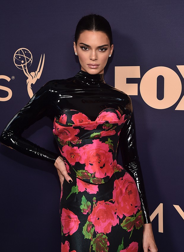 Kendall Jenner attends the Emmy Awards at Microsoft Theater in Los Angeles in September 2019./Credit:	Alberto E. Rodriguez/Getty Images