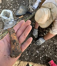 Archaeologists plan to share discovered artifacts with the public./Credit:	Courtesy Dr. Julie M. Schablitsky