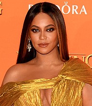 Beyonce Knowles-Carter attends the European Premiere of Disney's "The Lion King" at Odeon Luxe Leicester Square on July 14, 2019 in London, England./Credit:	Gareth Cattermole/Getty Images
