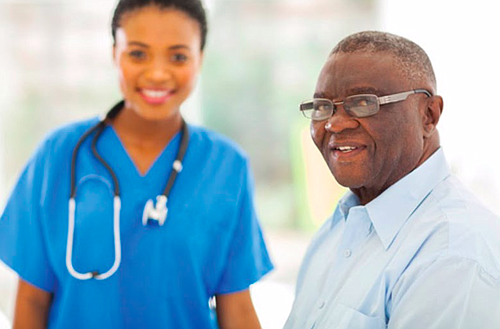 At a risk rate of 74 percent higher among African American men than non- Hispanic white men, prostate cancer has ... At a risk rate of 74 percent higher among African American men than non- Hispanic white men, prostate cancer has ...