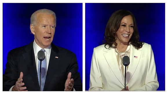 President-Elect Joe Biden and Vice President-Elect Kamala Harris address the nation after their historic win. President-Elect Joe Biden and Vice President-Elect Kamala Harris address the nation after their historic win.