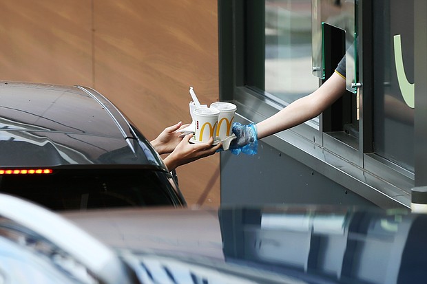 McDonald's plan to boost sales includes launching a new crispy chicken sandwich and improving its drive-thru and delivery services.
Credit: Cameron Smith/Getty Images