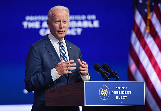 President-elect Joe Biden is planning a flurry of executive actions when he takes office on January 20, and many focus on combating the global climate crisis.
Credit:	Angela Weiss/AFPGetty Images