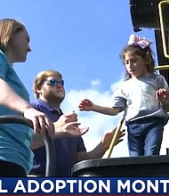 Jada and Jake Allen have adopted one little girl and are hoping they can win a contest that will help them with expenses for adopting another.
Credit:	WALA