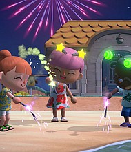 Playing video games may make you happier, study finds.
Credit: Nintendo