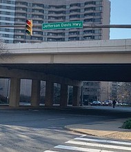 Jefferson Davis Highway in Arlington