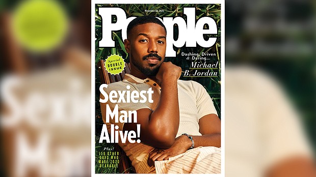 Michael B. Jordan was named People Magazine's Sexiest Man Alive.
Credit:	People Magazine
