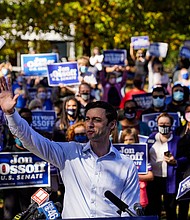 Jon Ossoff campaign event
