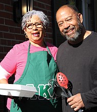 Linda and Lionel “Pooh” Shaw are scaling back their typical Thanksgiving plans to have family and friends receive “to-go” plates instead of sitting down together for dinner because of the coronavirus.