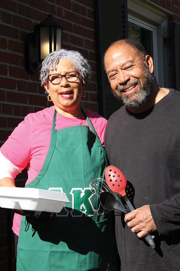 Linda and Lionel “Pooh” Shaw are scaling back their typical Thanksgiving plans to have family and friends receive “to-go” plates instead of sitting down together for dinner because of the coronavirus.