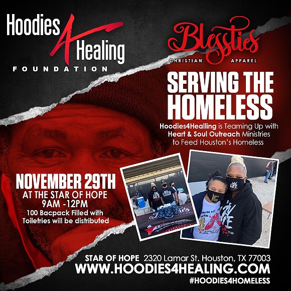 Blessties USA and the HOODIES4HEALING foundation is partnering with Heart & Soul Outreach Ministries to host a fundraising service for …