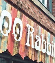 The UK bar 400 rabbits is posing as a church to get around pandemic rules.
Credit: Courtesy James Aspell/The Church of 400 Rabbits