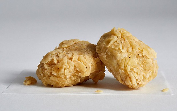 The chicken bites containing lab-grown meat will debut in a Singapore restaurant before being rolled out more widely across the country.
Credit:	From Josh Tetrick/Twitte