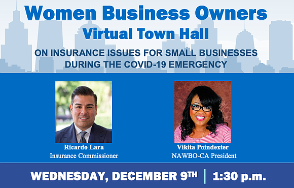 NAWBO-CA is hosting a virtual town hall on insurance issues for Women Business Owners during the COVID-19 pandemic emergency... NAWBO-CA is hosting a virtual town hall on insurance issues for Women Business Owners during the COVID-19 pandemic emergency...
