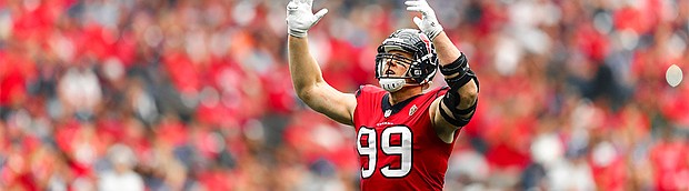 Texans defensive end J.J. Watt