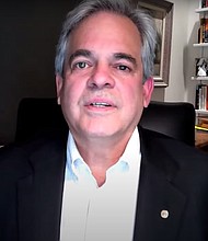 Mayor Steve Adler of Austin, Texas, apologized after advising against travel while he was in Mexico.
Credit:	Mayor Adler/Youtube