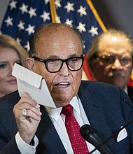 Rudy Giuliani has tested positive for Covid-19, President Trump announced.
Credit:	Drew Angerer/Getty Images