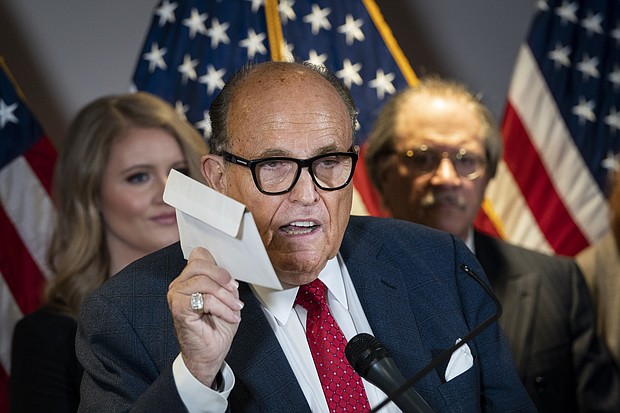 Rudy Giuliani has tested positive for Covid-19, President Trump announced.
Credit:	Drew Angerer/Getty Images