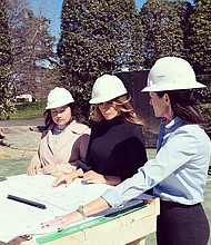 Melania Trump cheers new White House tennis pavilion amid ongoing pandemic.
Credit:	Melanie Trump/Twitter