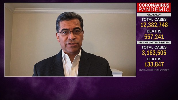 President-elect Joe Biden is poised to nominate California Attorney General Xavier Becerra to lead the Department of Health and Human Services, a Biden transition official tells CNN.
Credit:	CNN