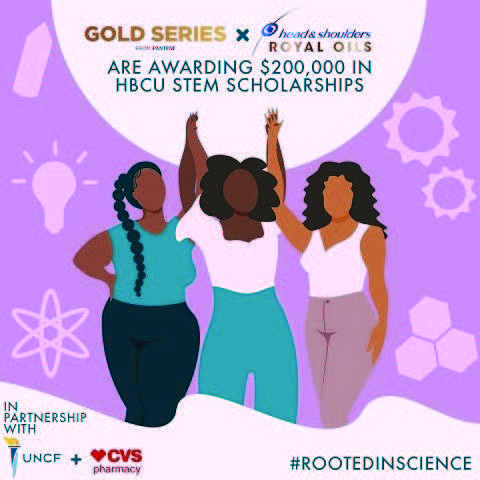 The P&G brands are partnering with CVS and UNCF to award $200,000 in scholarships to Black women pursuing degrees in STEM subjects.