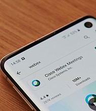 Webex beefs up its features to stay competitive with Zoom
Credit:	Shutterstock