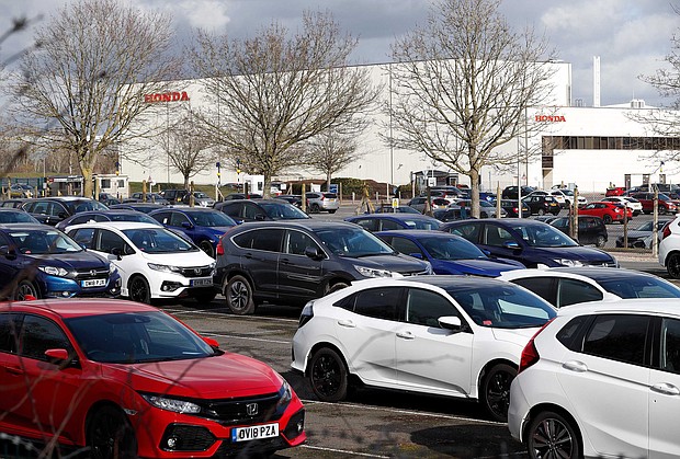 Honda has been forced to halt production at a major plant in England because parts deliveries have been delayed — an ominous sign ahead of January when the end of barrier-free trade with the European Union could snarl supply chains.
Credit:	ADRIAN DENNIS/AFP/Getty Images