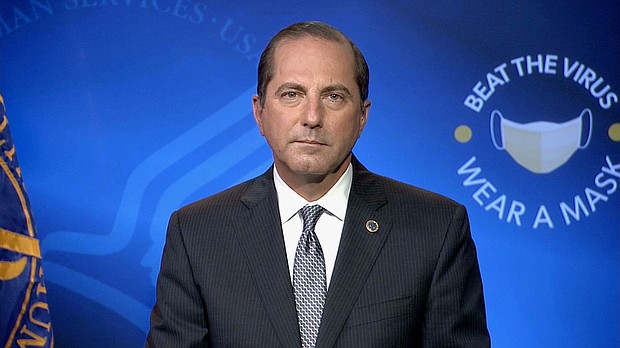 Health and Human Services Secretary Alex Azar said that he has met with President-elect Joe Biden's transition team and pledged a smooth transition, a rare recognition of the coming transfer of power from a top member of President Donald Trump's administration.
Credit:	CNN