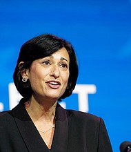 Dr. Rochelle Walensky has been selected to serve as director of the Centers for Disease Control and Prevention.
Credit:	Susan Walsh/AP