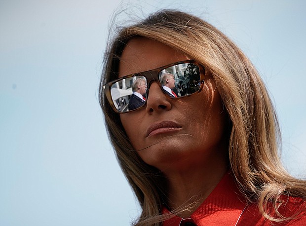 first lady Melania Trump
Credit: Pablo Martinez Monsivais/AP
