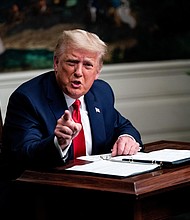 A number of associates have appealed to Donald Trump in recent days in hopes of obtaining a pardon before he leaves office in January.
Credit: Erin Schaff/Pool/Getty Images