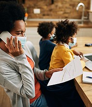 Wearing a mask at home was 79% effective at preventing the spread of Covid-19, according to a recent study.
Credit:	Shutterstock