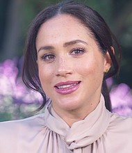 Meghan Markle made a surprise appearance on CNN.
Credit:	CNN