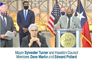 Mayor Sylvester Turner joined Harris County Judge Lina Hidalgo and Houston Methodist Hospital CEO and President Marc Boom Tuesday to …